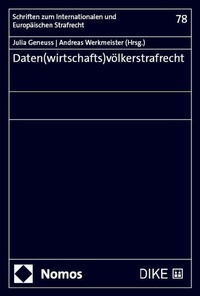 Abbildung von: Daten(wirtschafts)völkerstrafrecht - Nomos