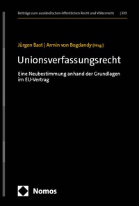 Abbildung von: Unionsverfassungsrecht - Nomos