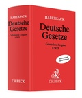 Abbildung von: Deutsche Gesetze Gebundene Ausgabe I/2025 - C.H.BECK