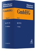 Cover: M&uuml;nchener Kommentar zum Gesetz betreffend die Gesellschaften mit beschr&auml;nkter Haftung - Band 2 - C.H.BECK