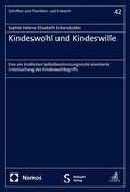 Cover: Kindeswohl und Kindeswille - Nomos