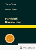 Abbildung von: Handbuch Bauinsolvenz - Werner