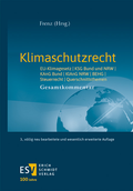 Cover: Klimaschutzrecht - Erich Schmidt Verlag