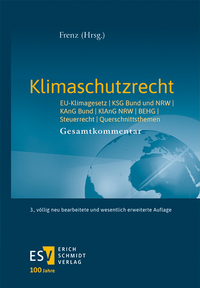 Enlarge image Cover: Klimaschutzrecht - Erich Schmidt Verlag