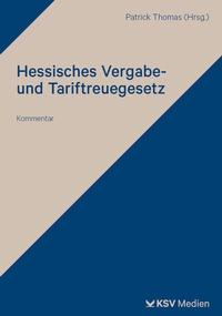 Abbildung von: Hessisches Vergabe- und Tariftreuegesetz (HVTG) - Kommunal- und Schul-Verlag