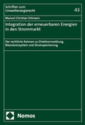 Abbildung von: Integration der erneuerbaren Energien in den Strommarkt - Nomos