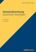 Bild: Gemeindeordnung Nordrhein-Westfalen - Kommunal- und Schul-Verlag