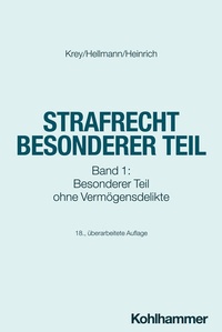 Abbildung von: Strafrecht Besonderer Teil - Kohlhammer