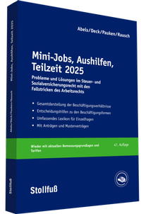 Bild vergrößern Bild: Mini-Jobs, Aushilfen, Teilzeit 2025 - Stollfuß