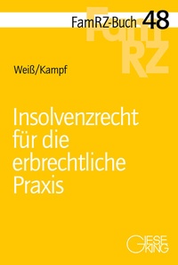 Abbildung von: Insolvenzrecht für die erbrechtliche Praxis - Gieseking