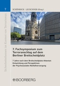 Cover: 7. Fachsymposium zum Terroranschlag auf dem Berliner Breitscheidplatz - Boorberg