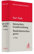 Cover: Datenschutz-Grundverordnung Bundesdatenschutzgesetz: DS-GVO BDSG - C.H.BECK