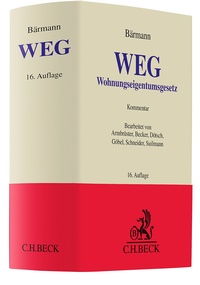 Abbildung von: WEG: Wohnungseigentumsgesetz - C.H.BECK