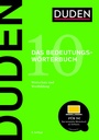 Bild: Duden - Bedeutungswörterbuch - Duden