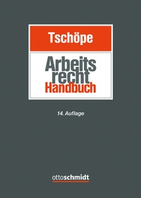 Abbildung von: Arbeitsrecht Handbuch - Otto Schmidt Verlag