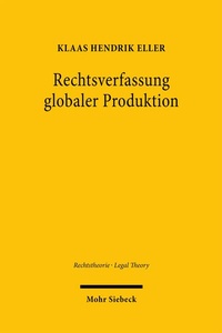 Bild vergrößern Bild: Rechtsverfassung globaler Produktion - Mohr Siebeck
