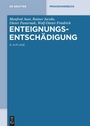 Cover: Enteignungsentschädigung - De Gruyter