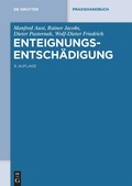 Cover: Enteignungsentsch&auml;digung - De Gruyter
