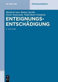 Abbildung von: Enteignungsentschädigung - De Gruyter