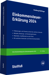 Bild vergrößern Bild: Einkommensteuer-Erklärung 2024 - Stollfuß