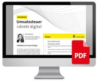 Abbildung von: Modul Umsatzsteuer direkt digital - NWB