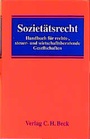 Cover: Sozietätsrecht - C.H.BECK