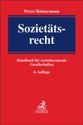 Cover: Soziet&auml;tsrecht - C.H.BECK