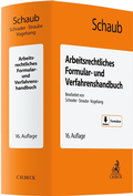 Cover: Arbeitsrechtliches Formular- und Verfahrenshandbuch - C.H.BECK