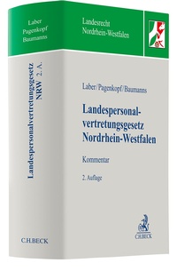Abbildung von: Landespersonalvertretungsgesetz Nordrhein-Westfalen. LandespersonalvertretungsG NRW - C.H.BECK