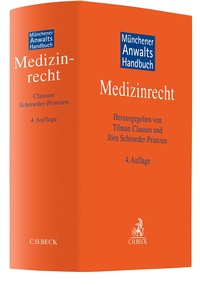 Abbildung von: Münchener Anwaltshandbuch Medizinrecht - C.H.BECK