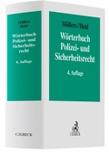 Cover: W&ouml;rterbuch Polizei- und Sicherheitsrecht - C.H.BECK