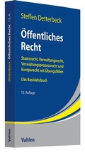 Cover: &Ouml;ffentliches Recht - Vahlen