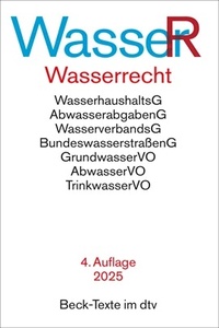 Abbildung von: Wasserrecht: WasserR - dtv