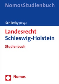 Abbildung von: Landesrecht Schleswig-Holstein - Nomos