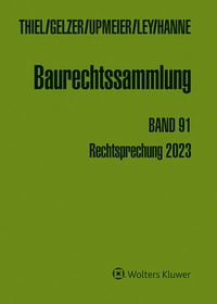 Abbildung von: Baurechtssammlung - Werner