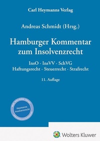 Abbildung von: Hamburger Kommentar zum Insolvenzrecht - Carl Heymanns Verlag