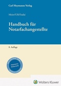 Cover: Handbuch f&uuml;r Notarfachangestellte - Carl Heymanns Verlag