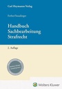 Cover: Handbuch Sachbearbeitung Strafrecht - Carl Heymanns Verlag