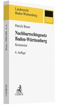 Abbildung von: Nachbarrechtsgesetz Baden-Württemberg - C.H.BECK