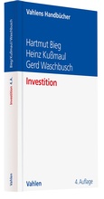 Cover: Investition - Vahlen