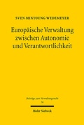Abbildung von: Europäische Verwaltung zwischen Autonomie und Verantwortlichkeit - Mohr Siebeck