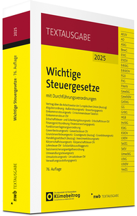 Bild: Wichtige Steuergesetze - NWB