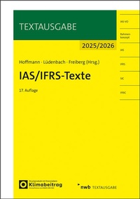 Enlarge image Cover: IAS/IFRS-Texte 2025/2026 - NWB