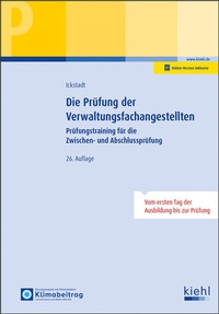Abbildung von: Die Prüfung der Verwaltungsfachangestellten - Kiehl