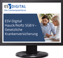 Cover: ESV-Digital Hauck/Noftz SGB V - Gesetzliche Krankenversicherung AI - Jahresabonnement bei Kombibezug Print und Datenbank - Erich Schmidt Verlag