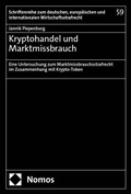 Cover: Kryptohandel und Marktmissbrauch - Nomos