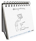 Cover: kriegundfreitag: Postkartenkalender 2025 - Lappan