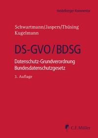 Enlarge image Cover: DS-GVO/BDSG - C.F. Müller