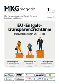 Abbildung von: MkG-Fachinfomagazin Ausgabe 06/24 - FFI-Verlag