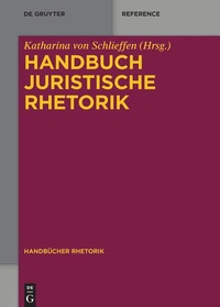 Enlarge image Cover: Handbuch Juristische Rhetorik - De Gruyter